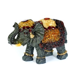 Слон керамика  Янтарь
