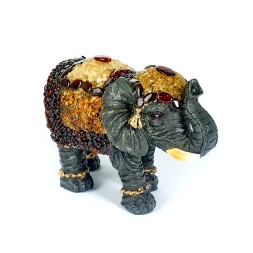 Слон керамика  Янтарь