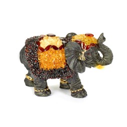 Слон керамика  Янтарь