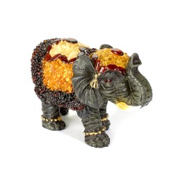 Слон керамика  Янтарь