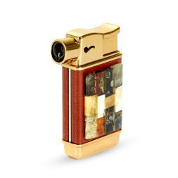 Зажигалка турбо с Янтарем