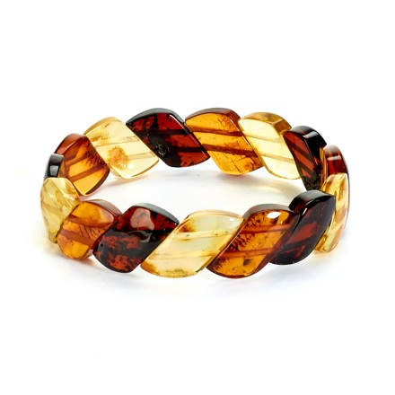 Браслет &quot;Змейка&quot; из Янтаря купить