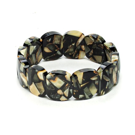 Браслет &quot;Винтаж&quot; из Янтаря и юв.смолы купить