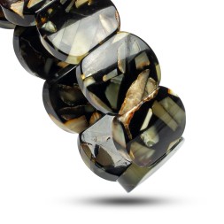 Браслет &quot;Винтаж&quot; из Янтаря и юв.смолы