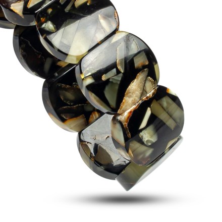 Браслет &quot;Винтаж&quot; из Янтаря и юв.смолы купить