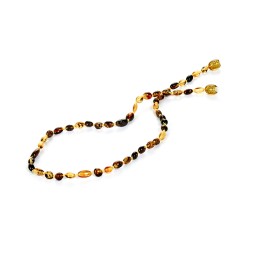 Бусы детские &quot;Сливка&quot; из Янтаря