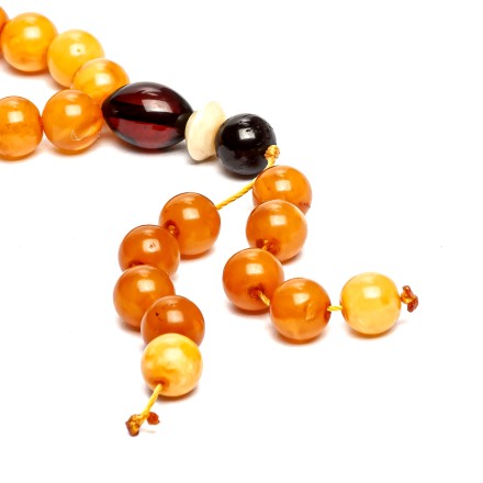 Четки буддистские &quot;Шар&quot; из Янтаря купить