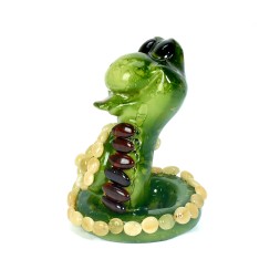 Змея Янтарь/керамика