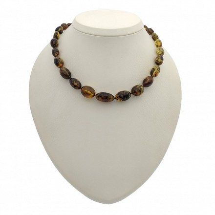 Бусы &quot;Слива&quot; из Янтаря купить