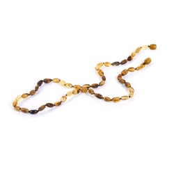 Бусы &quot;Слива&quot; из Янтаря