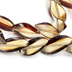 Бусы &quot;Змейка&quot; из Янтаря