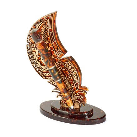 Письменный набор &quot;Перо&quot; из Янтаря купить