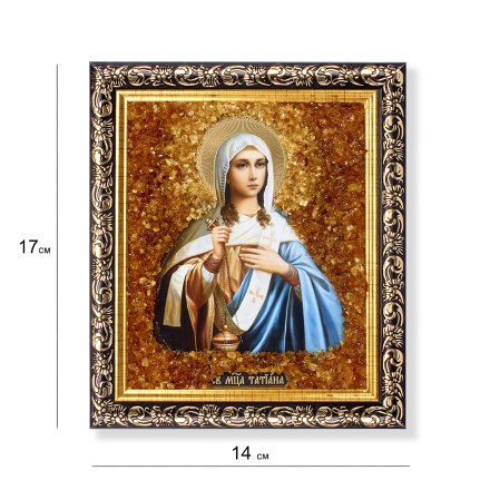 Икона &quot;св.Татьяна&quot; с Янтарем купить