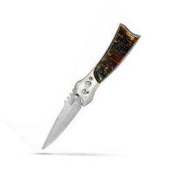 Нож складной Янтарь/Сталь