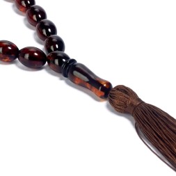 Четки мусульманские &quot;Оливка&quot; из Янтаря ПК