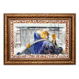 Картина &quot;Свидание&quot; из Янтаря