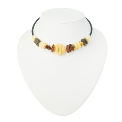 Колье на струне &quot;Алтай&quot; из Янтаря (ассорт.)