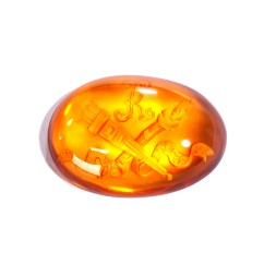 Камень сувенирный &quot;Ресторан Кочубея&quot; из Янтаря в подарочной упаковке