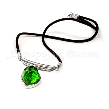 Колье &quot;Роса&quot; из Бернита Посеребрение купить