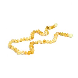 Бусы детские &quot;Галька&quot; из Янтаря