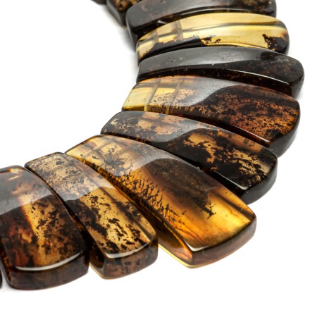 Колье &quot;Пластина&quot; из Янтаря купить