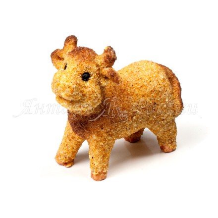 Фигурка гипсовая &quot;Бык&quot; с Янтарем купить