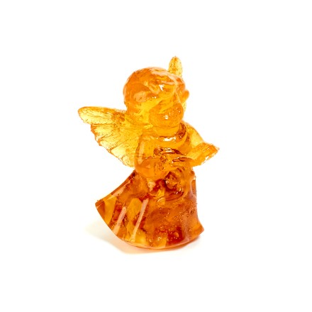 Фигурка &quot;Ангел с книгой&quot; из Янтаря и эпоксидной смолы купить