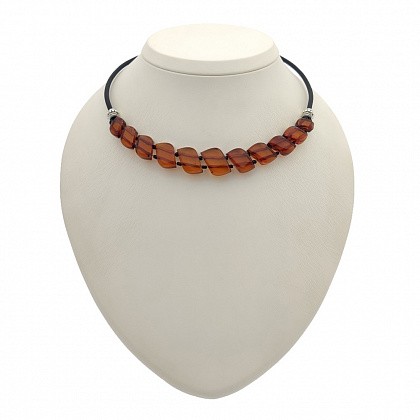 Колье &quot;Змейка&quot; из Янтаря купить