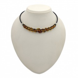 Колье &quot;Змейка&quot; из Янтаря