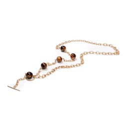 Колье &quot;Сотуар&quot; из Янтаря П и юв.сплава