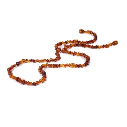 Бусы &quot;Галька&quot; из Янтаря