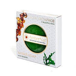 Мыло янтарное &quot;С водорослями&quot; 75г