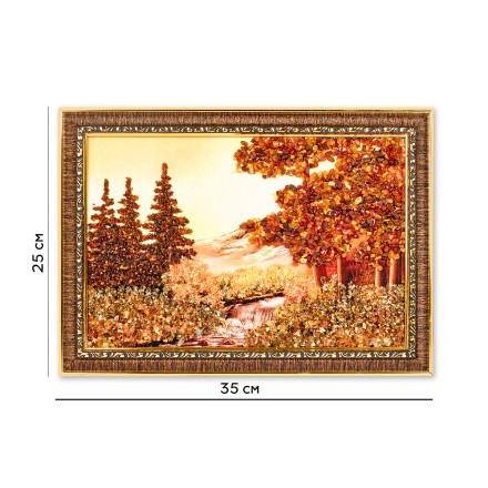 Картина &quot;Горы&quot; с Янтарем (в ассортименте) купить