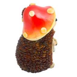 &quot;Ежик в шляпе&quot; из Янтаря и полистоуна