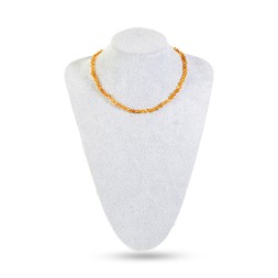 Бусы &quot;Богема&quot; из Янтаря и кварца