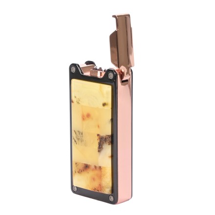 Зажигалка электрическая из Янтаря (в ассортименте) купить