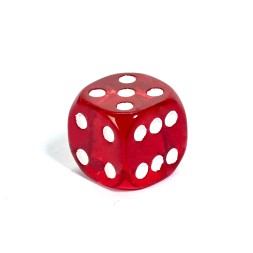 Кубик игральный из искусственного Янтаря