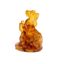 Фигурка &quot;Конь&quot; из Янтаря и эпоксидной смолы