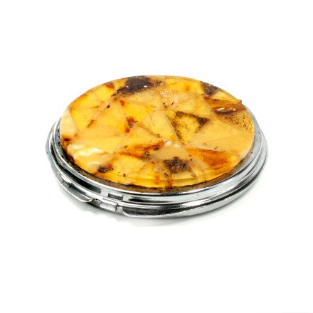 Зеркало дамское Янтарь купить