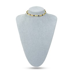 Бусы детские &quot;Сливка/Мятый шар&quot; из Янтаря