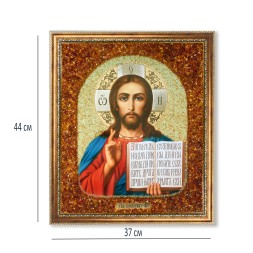 Икона Господь Вседержитель, Янтарь