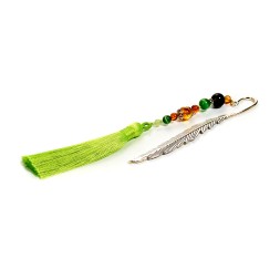 Закладка для книги с янтарем